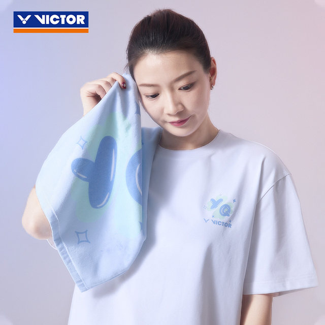 VICTOR victory badminton sports towel Victor Huang Yaqiong series cotton running sweat-absorbent TW505HYQ