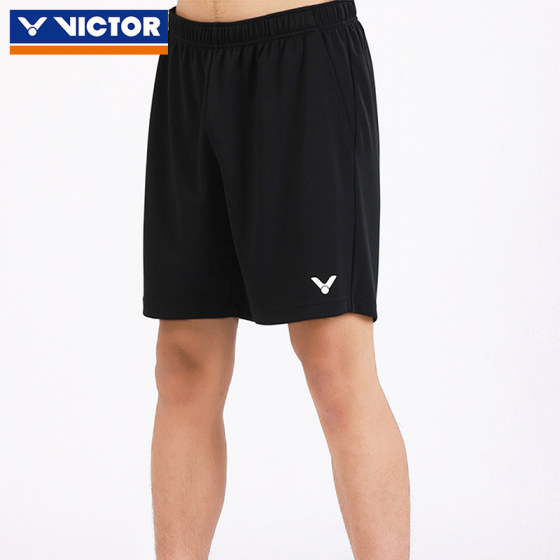 Genuine victor Victor Victor Badminton Sports Fitness Shorts Men and Women Training Knitted R-30201