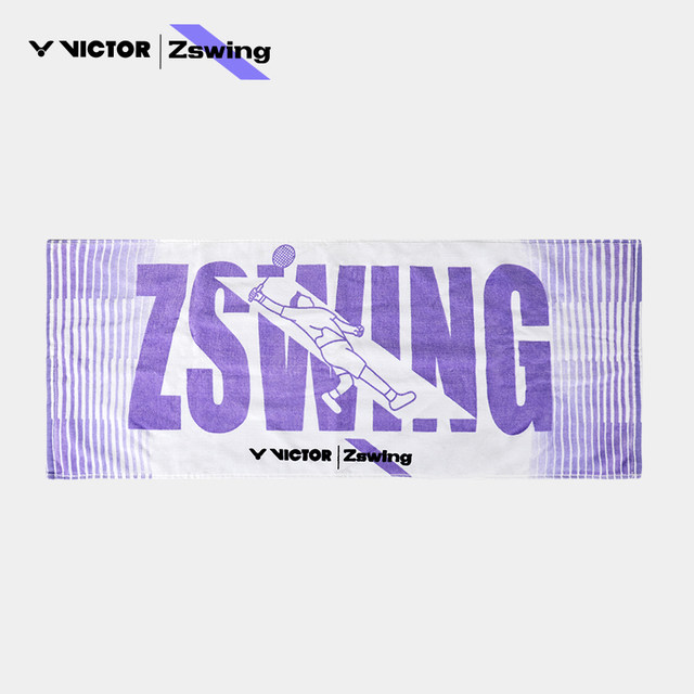 VICTOR Victory Victor sports towel pure cotton sweat-absorbent 2025 Zheng Siwei series sweat-absorbent towel TW509ZSW