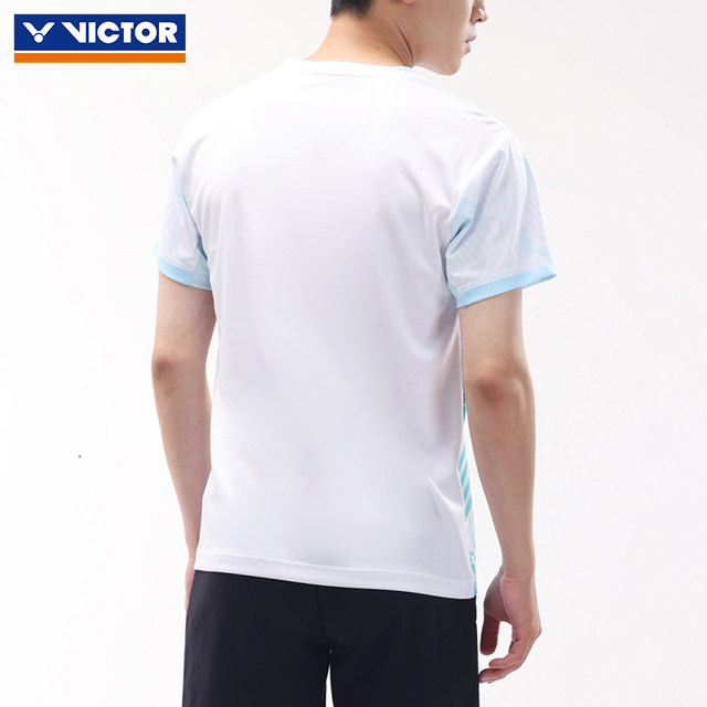 25 New IELTS same VICTOR Victor Victor Badminton Suit Competition Men's Short Sleeve Easy-Dry Sports T-Shirt