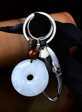 淘运开阁吉狮赐桃和田玉吊坠2026属猴人吉祥佩戴物男女生肖猴项链