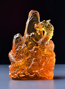 淘运灵阁富甲四方聚财阵琉璃摆件2026年办公室卧室客厅书房吉祥物