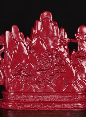 朱砂天下福客厅高档次百财旺宅客厅摆件装饰品玄关摆件