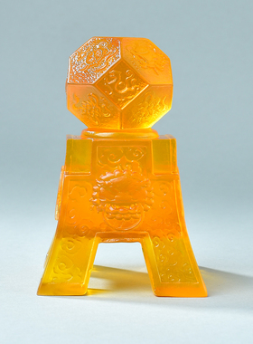 淘运灵阁玲珑财宝乾坤仪琉璃摆件2026马年客厅办公室居家吉祥物