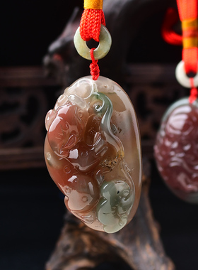 天然玛瑙男女士玉石手把件