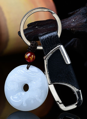 和田玉朱雀麒麟火凤凰八卦风水五行缺火缺木补火补土双补吊坠饰品