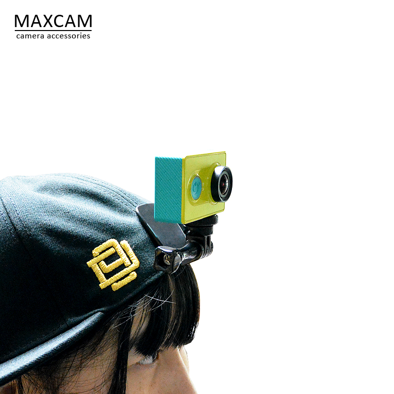 MAXCAM适用dji大疆灵眸运动相机OSMO ACTION432帽子夹鸭舌帽固定支架卡扣狗gopro12 hero10/9配件 - 图0