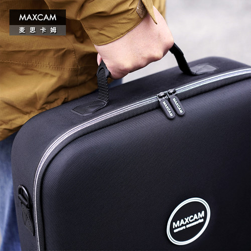 MAXCAM麦思卡姆 适用于 大疆DJI Mini 5 Pro收纳包单肩背包便携旅行包安全保护箱盒配件硬壳抗压摔防溅水 - 图2