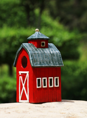 鸟巢挂件户外花园庭院房子景观