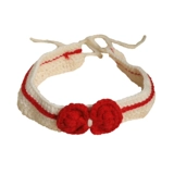 Плетеная милая галстук-бабочка ручной работы, шарф с бантиком, слюнявчик, аксессуар, чокер