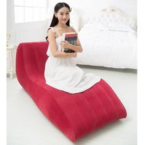 Spot increased lengthening sloth man sofa S type C flocking inflatable lying chair sofa bed sloth sofa