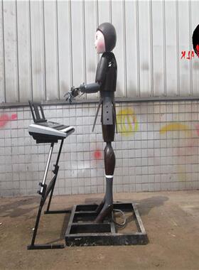 厂家供应展品仿真机器人博物馆展品科技馆乐队机械模型