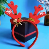 Рождественская детская бархатная шапка, ободок, защитный амулет, подарок на день рождения