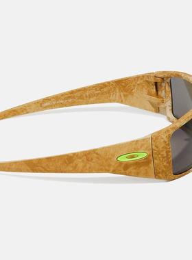 代购Oakley欧克利时尚运动太阳眼镜女款UV防护灰镜片骑行休闲款