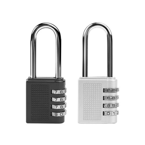 德国密码挂锁防水防锈旅行箱锁更衣柜书包健身房家用车筐锁头门锁 - 图3