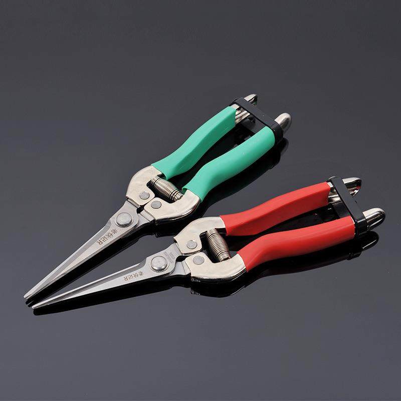 德国修枝剪刀不锈钢园艺葡萄剪省力鲜花插花花艺专用小剪刀稀果剪,淘宝优惠券,粉丝福利购,淘宝优惠卷