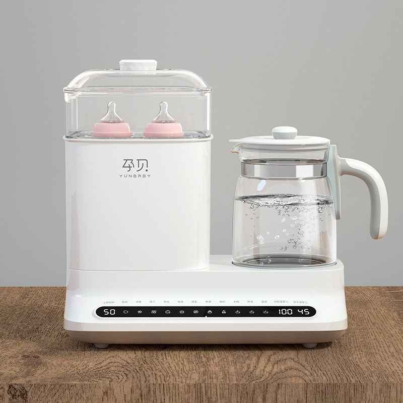 孕贝恒温水壶婴儿调奶器奶瓶消毒器三合一暖奶器温奶器热奶器,淘宝优惠券,粉丝福利购,淘宝优惠卷