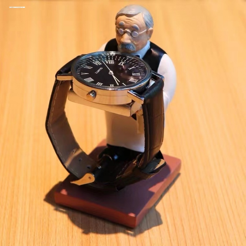 手表架托创意motif老爷爷手表架 宇航员太空人收纳台展示支架家用 - 图2