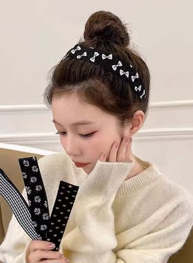 魔术贴发箍碎发发夹女明星同款刘海贴夏季外出薄款刘海夹前额