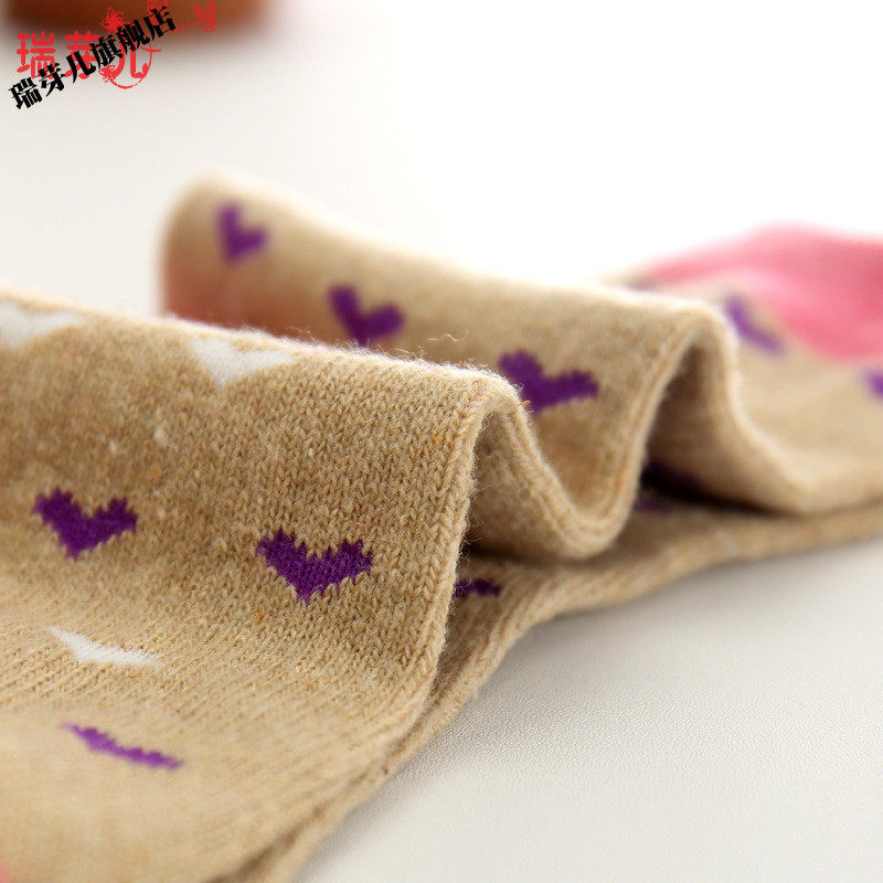 女士休闲中筒不臭脚复古潮流女袜子 美笠短袜/打底袜/丝袜/美腿袜