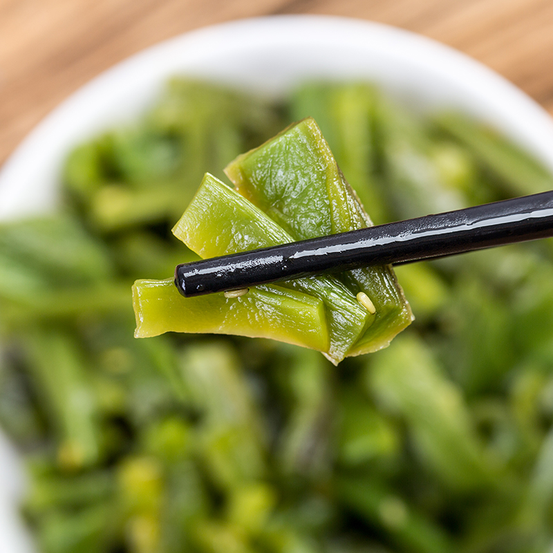 锦州百合小菜香传贡菜下饭菜即食咸菜酱腌菜袋装拌饭榨菜东北特产-图1