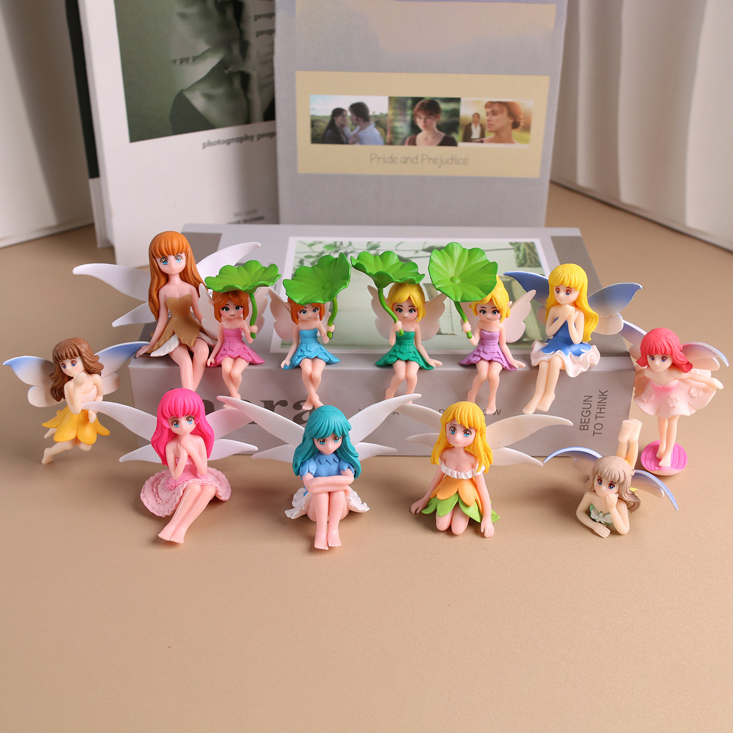 花仙子创意可爱微景观塑料园艺小摆件桌面DIY 生日蛋糕装饰工艺品,淘宝优惠券,粉丝福利购,淘宝优惠卷