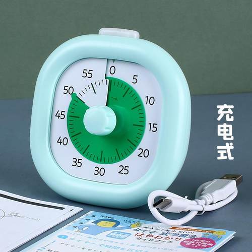 日本索尼克充电式时间管理器可视化SONIC学生自律打卡定时提醒器 - 图2