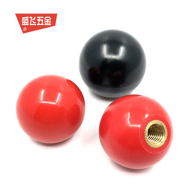 Iron core electromechanical ball handle ball gear lever operation rod round iron core thread shift hand rod accessories drilling machine rocker