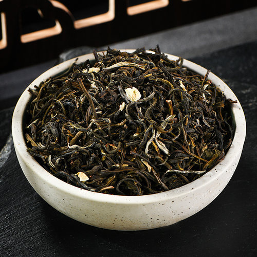 新茶中茶猴王牌茉莉花茶精品60g/100g飘雪浓香型冷泡茶叶横县 - 图0