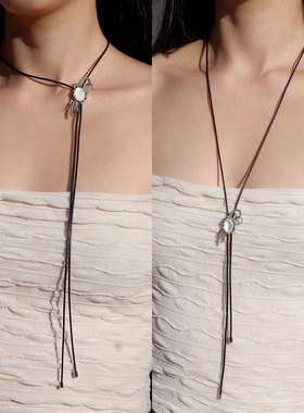 triple tipsy三倍微醺 Sealed 情书系列 火漆贝母抽拉项链 choker