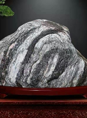 正宗泰山石敢当画面石靠山青石原石纯阳石太山石奇石摆件指导摆放