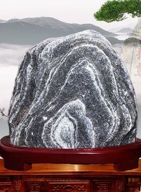 天然精品正宗泰山石敢当补缺角化路冲靠山青石头奇石室内玄关摆件