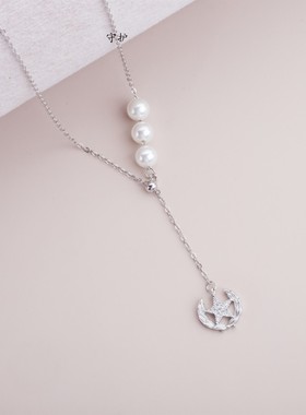 五角星橄榄枝军嫂S925纯银项链兵哥哥送女友军旅原创异地情侣首饰