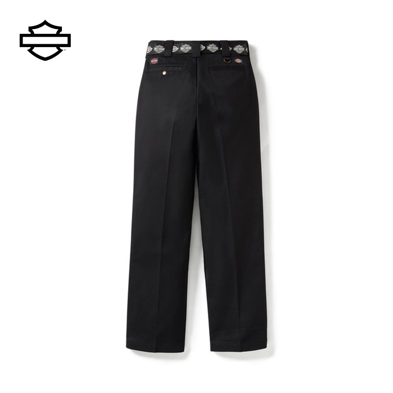 哈雷戴维森 x Dickies联名款Flex Fit 874工装裤 含腰带男女同款,淘宝优惠券,粉丝福利购,淘宝优惠卷