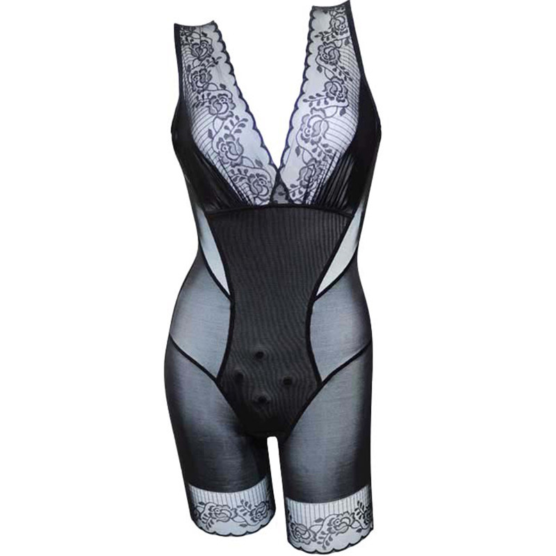 美人谣计超薄收腹束腰美体燃连体衣 伊梦纤塑身连体衣