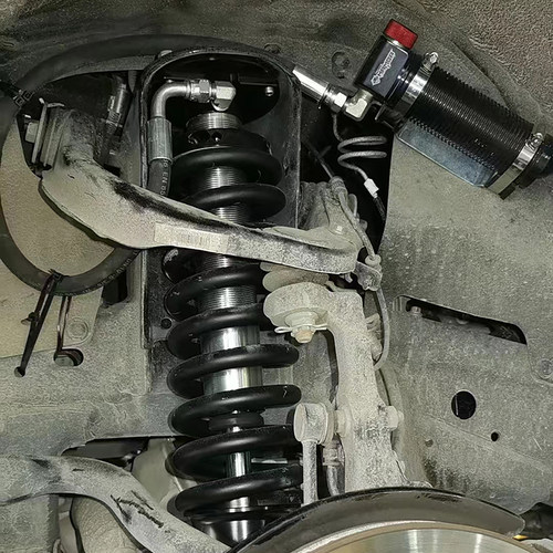 哈佛H9改装黑曼巴油压减震器升高2寸沙蜥氮气减振器绞牙避震器 - 图0