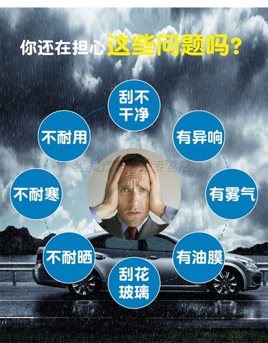 适用比亚迪S6S8F0F3RF6G3RG6L3速锐无骨雨刷器M6S7唐秦元雨刮片-图1