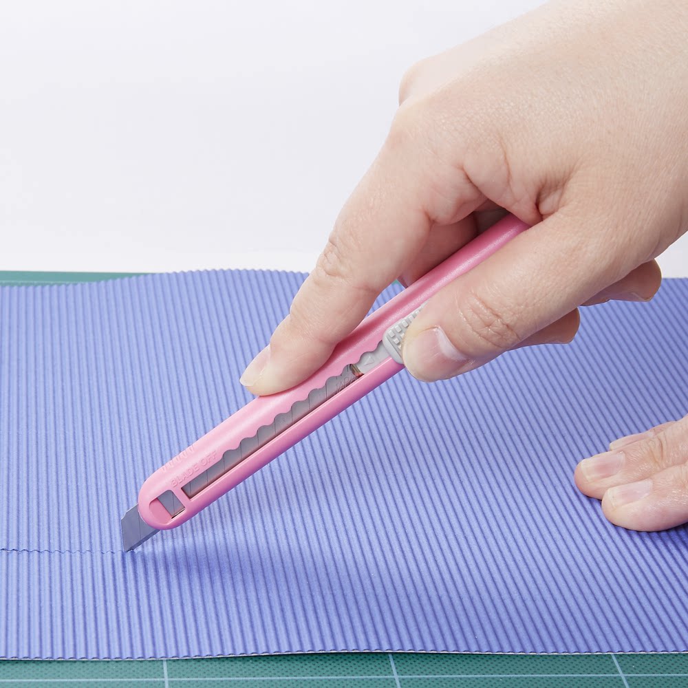 Cutter NT Cutter A-551P Bleu Et Gris - Lames Automatiques Pour Précision