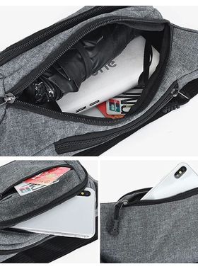 Men Waist Bag Pack Men's Wallet Purse Casual Large Phone