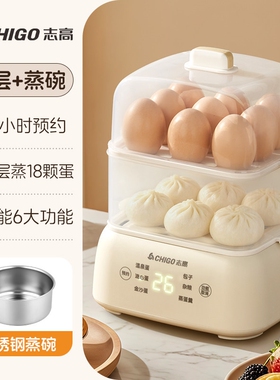 志高智能预约电蒸锅家用大容量多