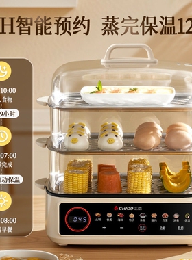 志高电蒸锅多功能家用办公室多层