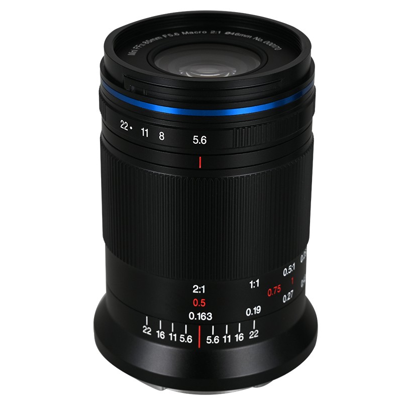 LAOWA老蛙85mm F5.6 Marco 2:1 全画幅2倍放大定焦微距镜头微单 - 图0