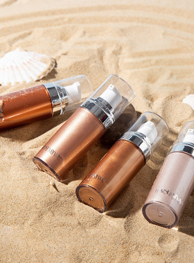 Body Highlighter Makeup Shimmer Glow Liquid Foundati高光修容