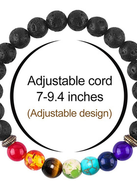 Bracelet Elastic Natural Stone Yoga Beads Bracelet Bangle