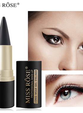 MISS ROSE Eyeliner Waterproof Eyeliner Eye Liner眼线笔眼线膏