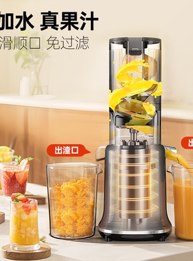 小型榨汁机家用渣汁分离电全自动
