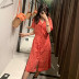 WMXZ 2019 Đầm nữ nhiều màu xếp li (ngắn tay) Bốn màu - váy đầm chân váy tennis váy đầm