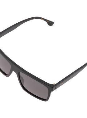 代购Hugo Boss男士太阳镜偏光防紫外线灰色镜片高清视野眉线框