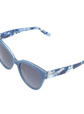 代购kate spade女士太阳镜防紫外线灰渐变镜片非偏光遮光蝴蝶形