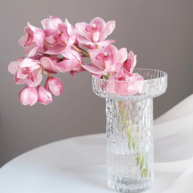粉色大花蕙兰鲜花云南直发兰花大花惠兰鲜切花插花水培手捧花真花,淘宝优惠券,粉丝福利购,淘宝优惠卷